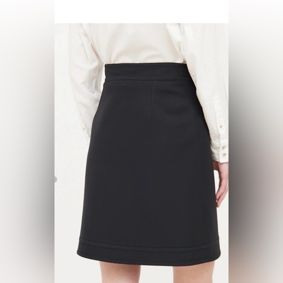 Gucci Black Pearl-Button Pencil Skirt - Picture 3 of 11